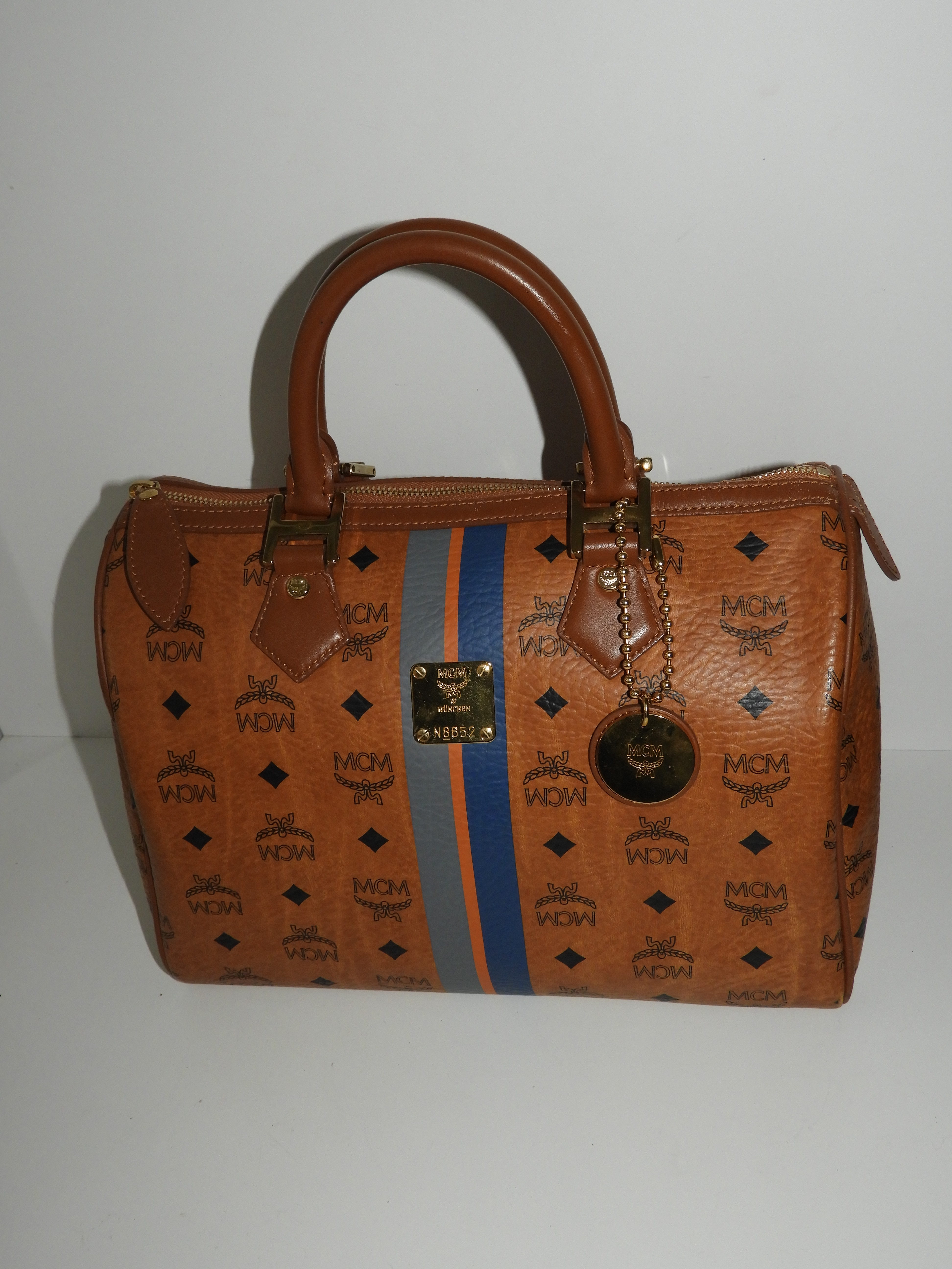 mcm tasche cognac sale